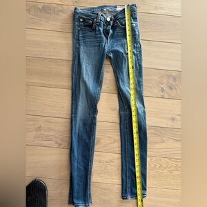 rag & bone Dark Blue Skinny Stretch Jeans